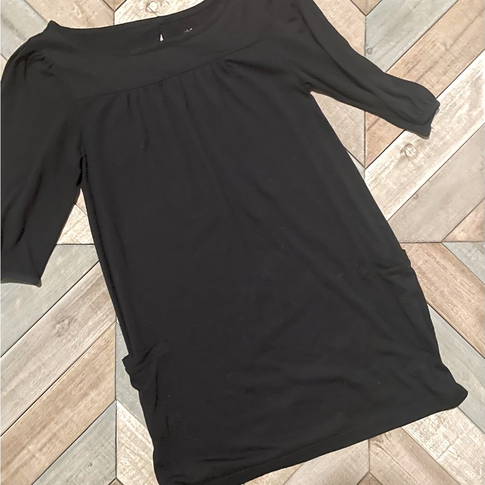 Xhiliration tunic shirt. Black. Size small.